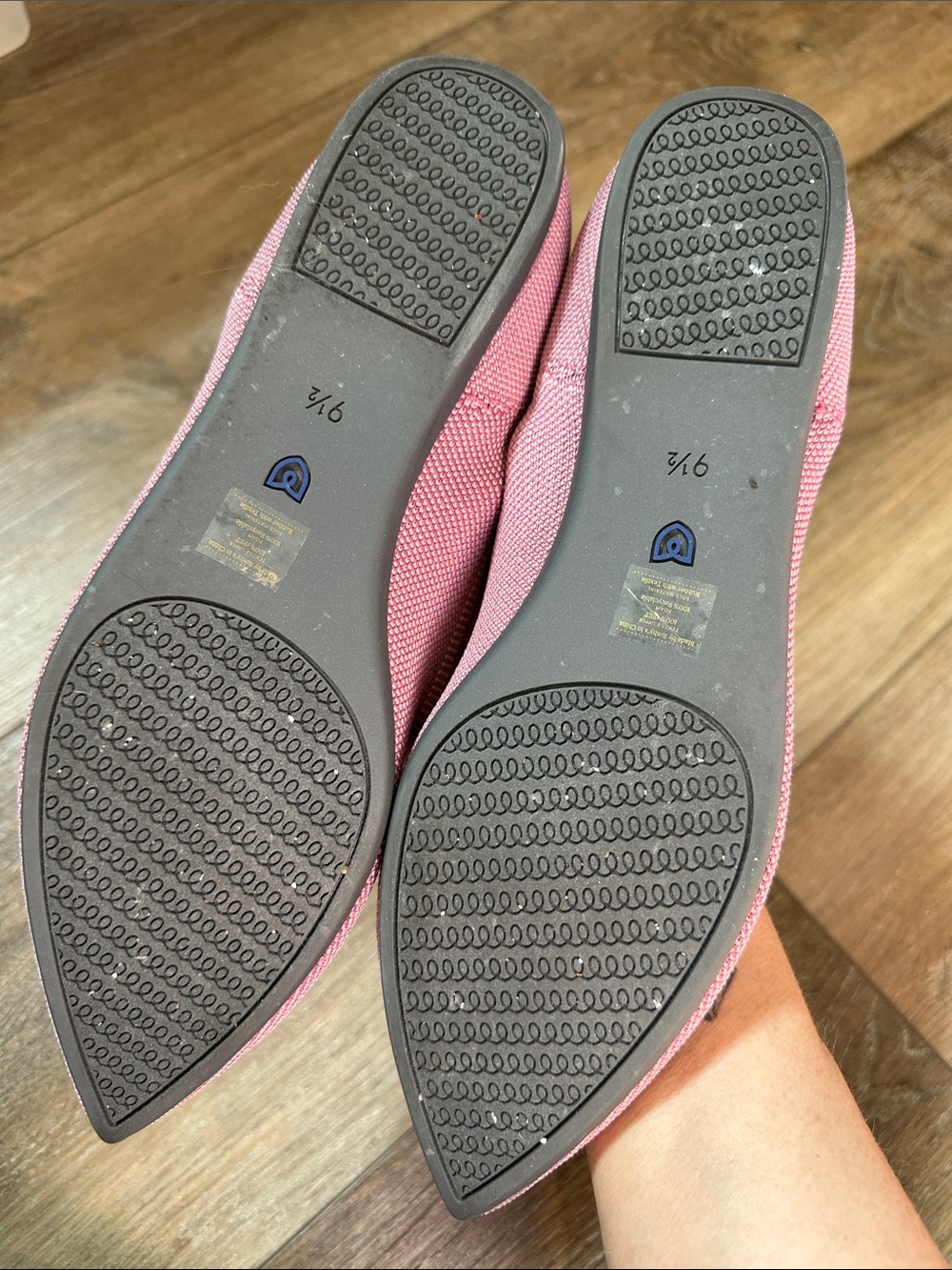 Like New Rothy’s The Point in Desert Rose, Size 9.5! - Picture 4 of 7